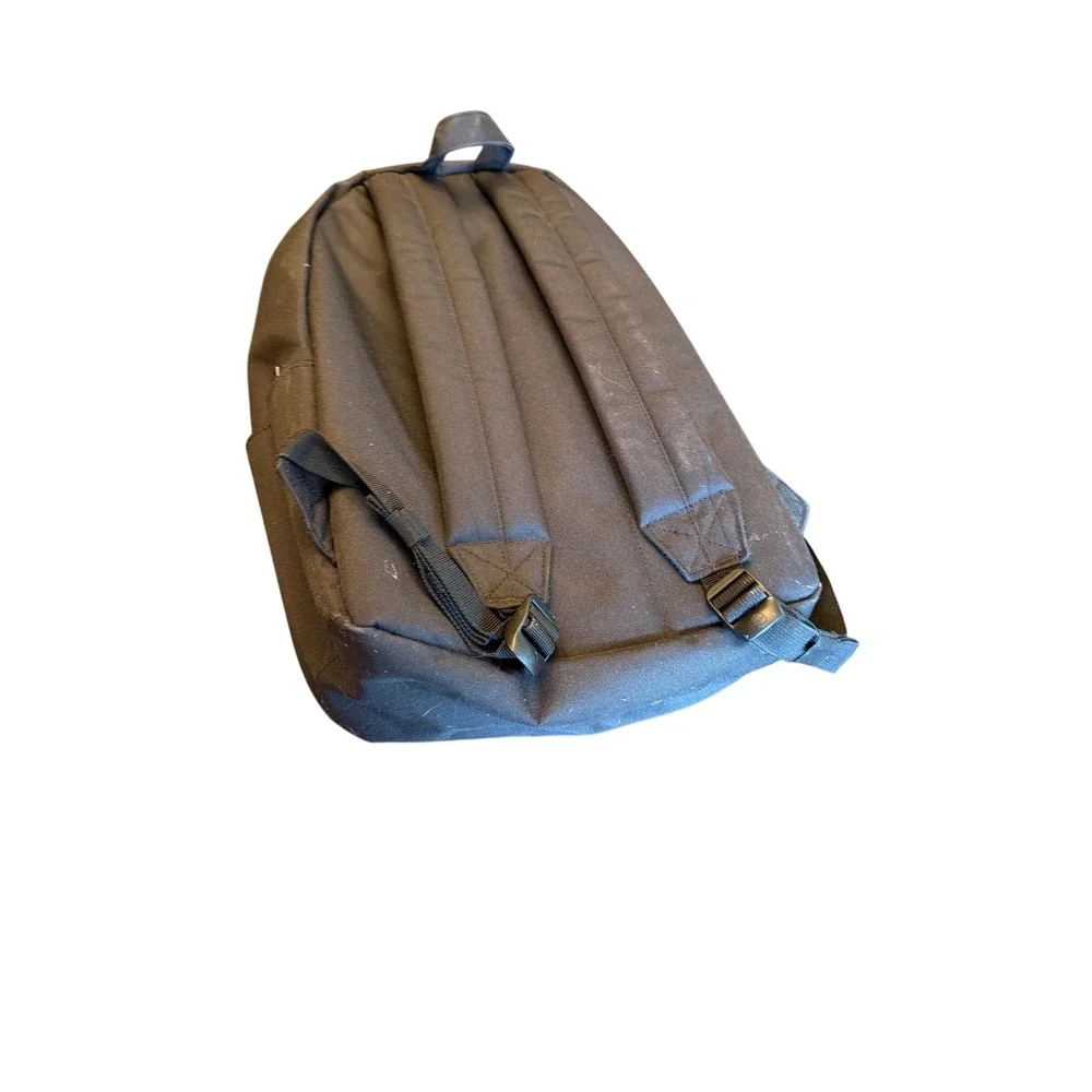 Herschel Backpack Black Heritage Classic Canvas Striped Lining Padded Straps
